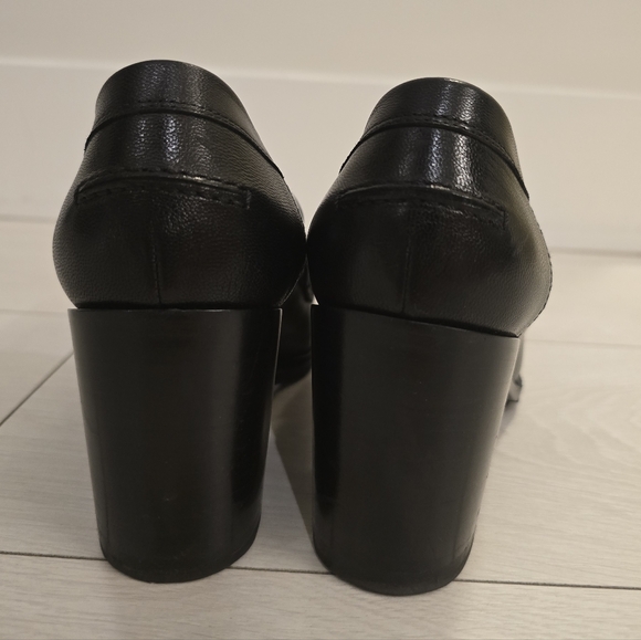 Hermes Black Leather Loafers - Picture 10 of 12